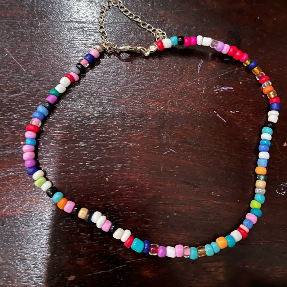 Colorful necklaces